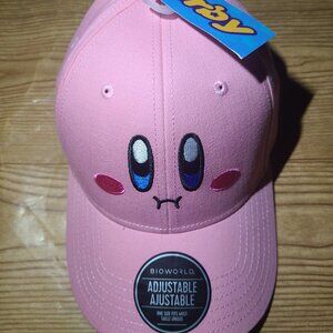 Kirby Bioworld Nintendo adjustable strapback hat (NEW)